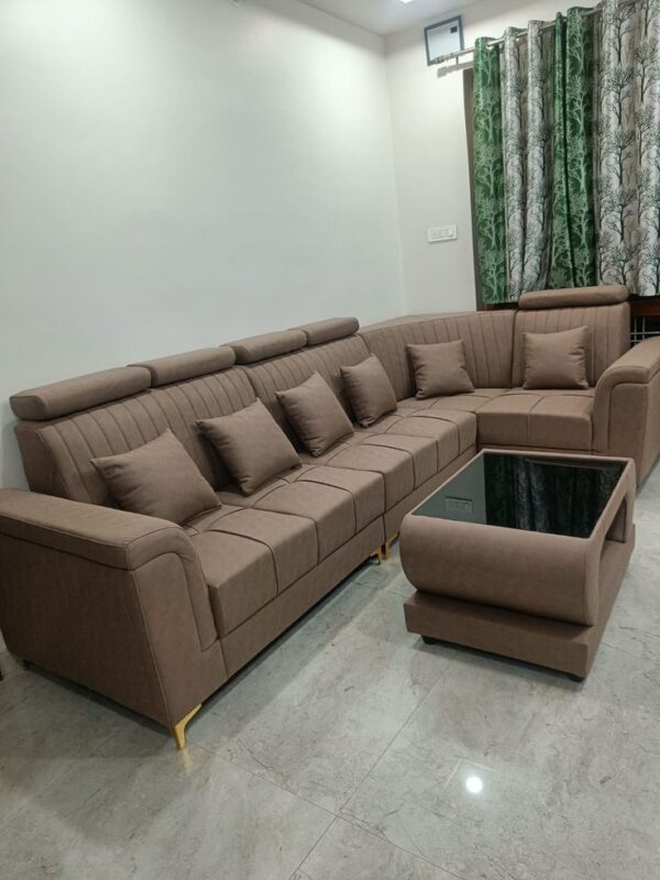 download (22) Modern L-Shaped Sectional Sofa with Glass Top Ottoman
