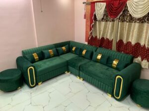Modern Luxury L-Shaped Sofa Set