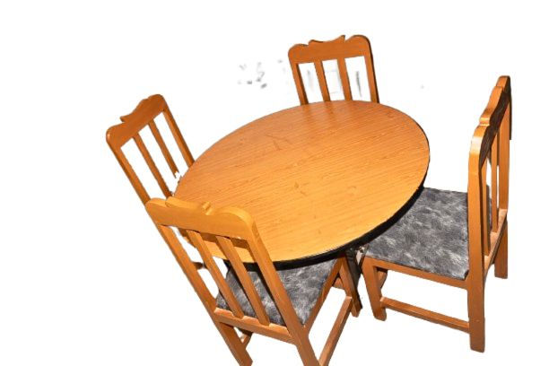 Classic Comfort 4-Seater Dining Set