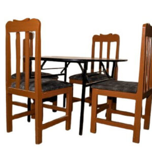 Classic Comfort 4-Seater Dining Set