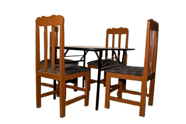 Classic Comfort 4-Seater Dining Set
